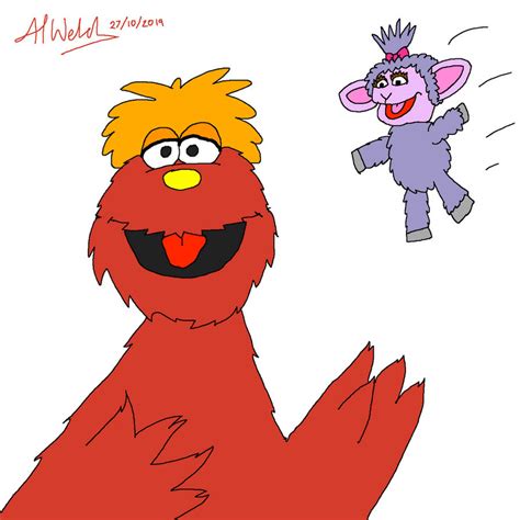 Muppetober on Sesame Street 27: Murray and Ovejita by BunnzieBungo on DeviantArt