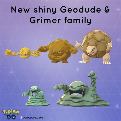 Couple of Gaming 🎮 on Instagram: “Shiny #Geodude & Shiny #Grimer are ...