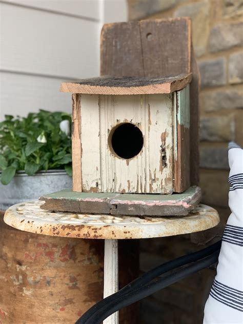 How To Build A Birdhouse With Scrap Wood - MY WEATHERED HOME