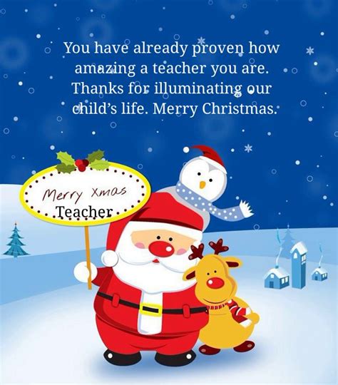 180 Thank You Note For Xmas to Teacher - Christmas Greetings – Tiny Inspire