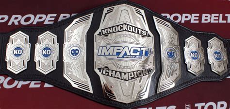 Impact Wrestling Knockouts Champion Belt | Top Rope Belts