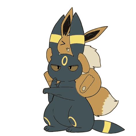 Punching Umbreon GIF - Punching Umbreon Eevee - Discover & Share GIFs