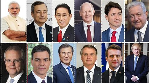 List of most Powerful Leaders in the World 2022 - YouTube