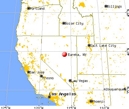 Eureka, Nevada (NV) profile: population, maps, real estate, averages ...