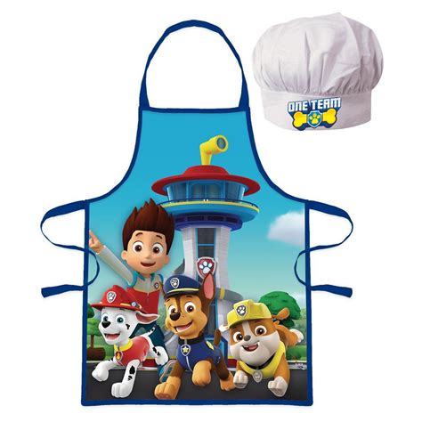 Paw Patrol Cooking Apron & Chefs Hat – 4Kidz.ie