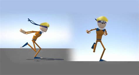 Naruto run!! 3D Animation cycle - YouTube