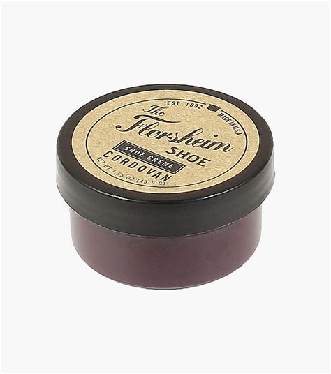 Cordovan Shoe Creme Leather Polish Men’s Shoe Care | Florsheim.com