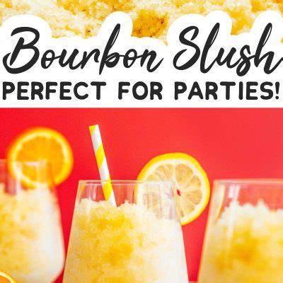 Best Bourbon Slush Recipe (No Concentrates) | Live Eat Learn