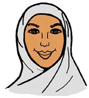 muslim woman clipart - Clip Art Library