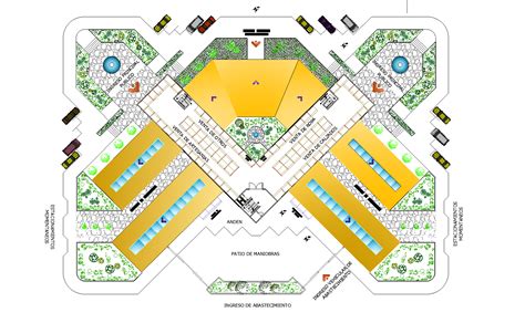 Supply Market Architecture Layout Plan Details Dwg File Cadbull | Images and Photos finder