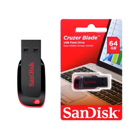 64GB SanDisk Cruzer Blade Flash Drive - LinksYs