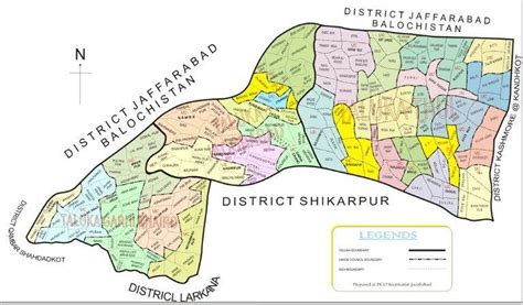 Map showing district Shikarpur | Download Scientific Diagram