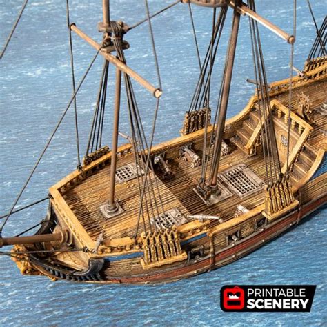 Dnd Frigate Mk2 Pirate Ship Wargaming Pirate Fleet Warhammer | Etsy ...