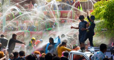 Myanmar Water Festival | Myanmar Travel