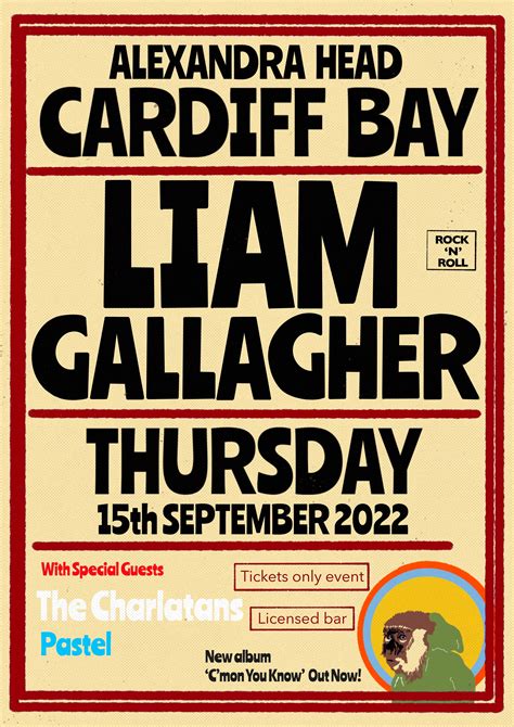 Liam Gallagher Alexandra head Cardiff bay | 71MANC