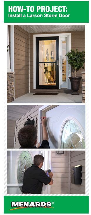 How To Install a Larson Storm Door at Menards® | Larson storm doors ...