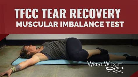 TFCC tear recovery: Muscular imbalance test for Neck, Shoulder, and ...