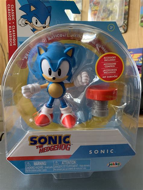 Jakks Pacific Classic Sonic The Hedgehog The Nostalgia Spot | Images and Photos finder