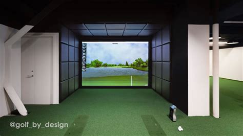 Full Golf Simulator / Studio Buildouts - Nathan Studtmann Golf - Galena, IL