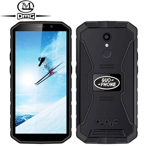 IP68 Waterproof shockproof mobile phone 6500mAh 5.5" MTK6739 Quad Core ...