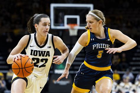 No. 3 Iowa women’s basketball steamrolls Clarke University in final ...