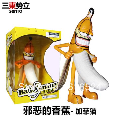 Just look at this weirdly sexual off-model Garfield banana. / Boing Boing