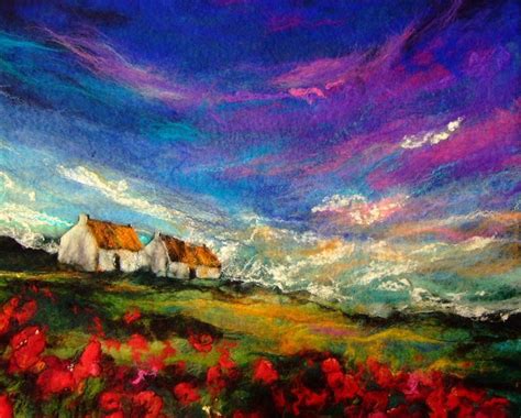 Modern Scottish Landscape Artists - Red rag also promotes the ...