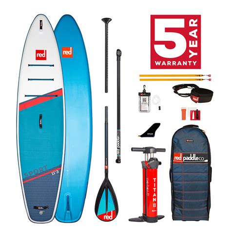 Red Paddle Co - Sport 11'3" Package Blue - Paddlefast