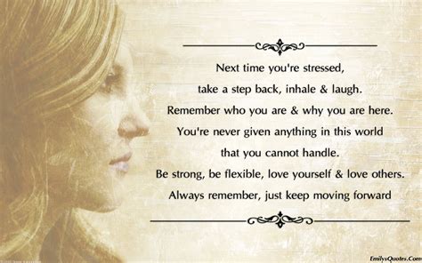 Next time you’re stressed, take a step back, inhale | Remember who you ...