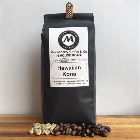 Hawaiian Kona Coffee – Mochaberry – 100% Arabica – Exotic Medium Roast ...