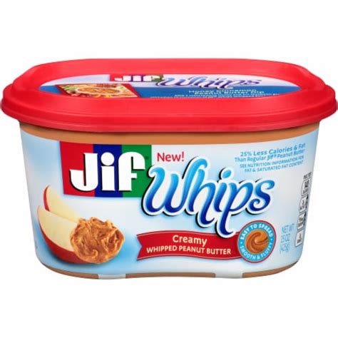 Jif® Whips Creamy Whipped Peanut Butter, 15 oz - Kroger