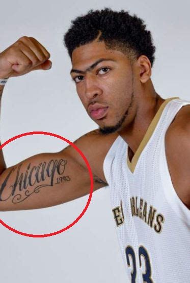 Anthony Davis' 8 Tattoos & Their Meanings - Body Art Guru