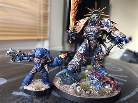 Roboute Guilliman with a 3rd edition (i think) Captain! : r/Warhammer40k