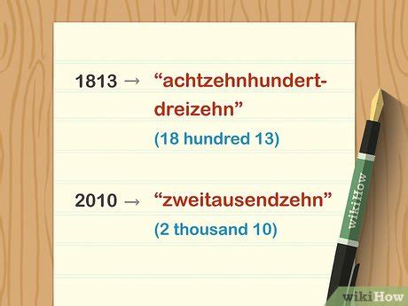 3 Ways to Write German Dates - wikiHow