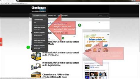 Tutorial instructiuni de folosire a chestionarelor pentru atestate http://chestionare-az.ro ...