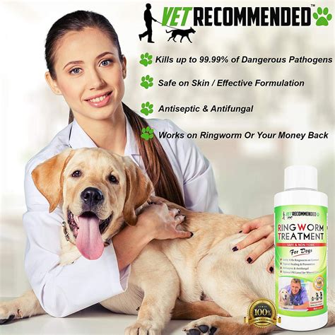 Ringworm Treatment for Dogs - 4oz Concentrate Makes Two 16oz Bottles — Vet Recommended