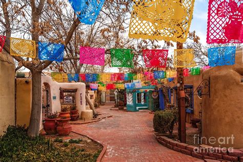 Secret Passageway At Old Town Albuquerque II - New Mexico Photograph by ...