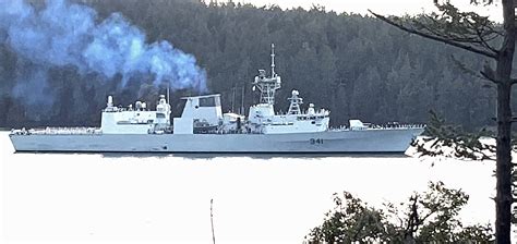 HMCS Ottawa seen in county waters | Islands' Sounder