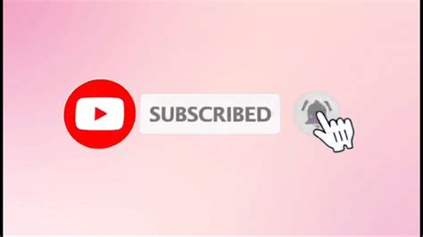 Aesthetic Pastel Pink Subscribe Button Png - Iurd Gifs