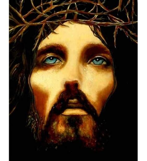 Jesus Crown Of Thorns Painting at PaintingValley.com | Explore collection of Jesus Crown Of ...