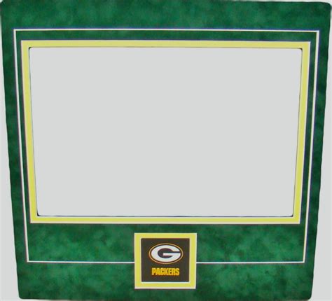 Green Bay Packers STOCK CERTIFICATE 8x12 Suede Matting for Frame BRAND ...