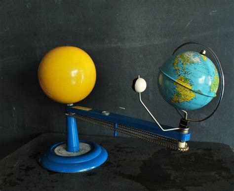 Vintage Earth Sun and Moon Model by AgentGallery on Etsy | Solar system projects, Earth sun and ...