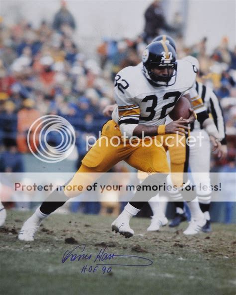 Franco Harris Autographed 16x20 Photo by NY_Sports_Teams | Photobucket