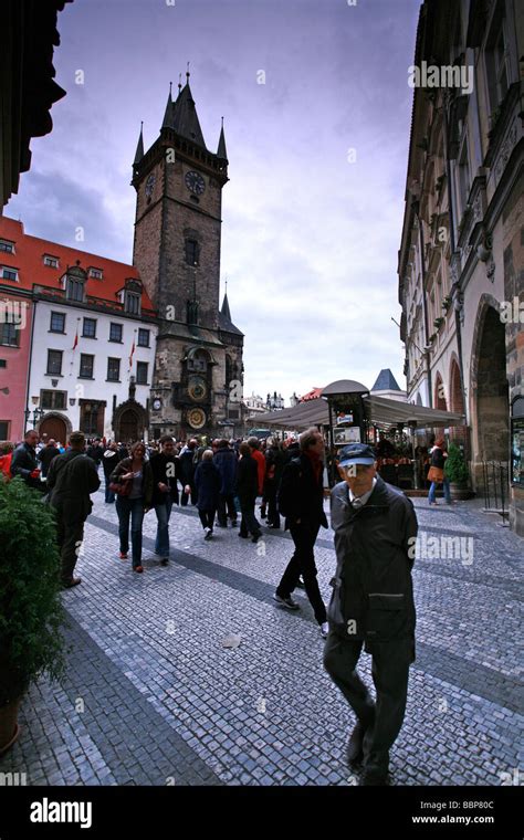 Old Town Square Stock Photo - Alamy