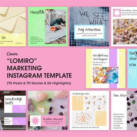 Instagram Templates in Canva | Social Media Templates ~ Creative Market