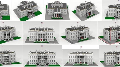 Custom Lego White House with over 14000 pieces - Minifigure Price Guide