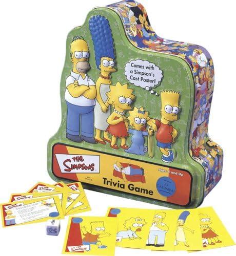 The Simpsons Trivia Game : Amazon.co.uk: Toys & Games