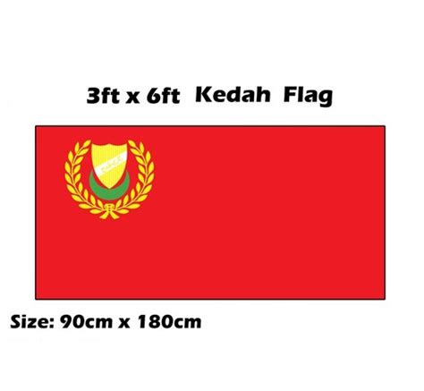 3'X6' KEDAH FLAG - Wellmax