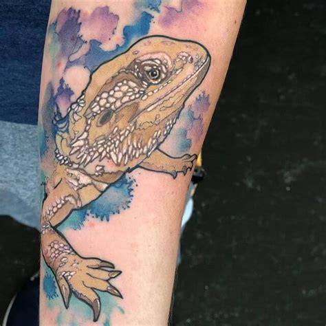 15 Bearded Dragon Tattoo Ideas, Designs, & Meanings | PetPress