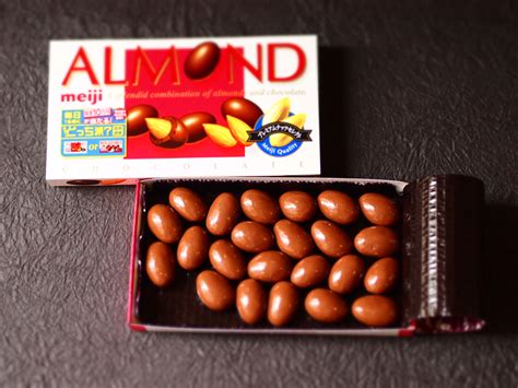 meiji ALMOND CHOCOLATE from Japan Plum, Almond Chocolate, Snacks, Fruit, Japanese, Food ...